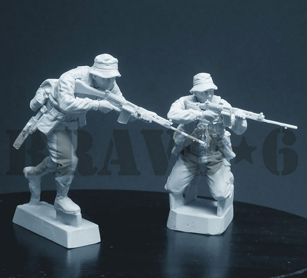 1/35 ベトナム戦争 オーストラリア RAR歩兵(5)密林の前進(2体入)[BRAVO