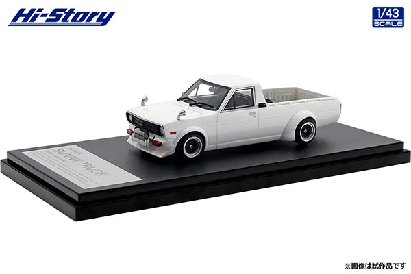 1/43 DATSUN SUNNY TRUCK (1979) カスタマイズ ホワイト[ハイストーリー]