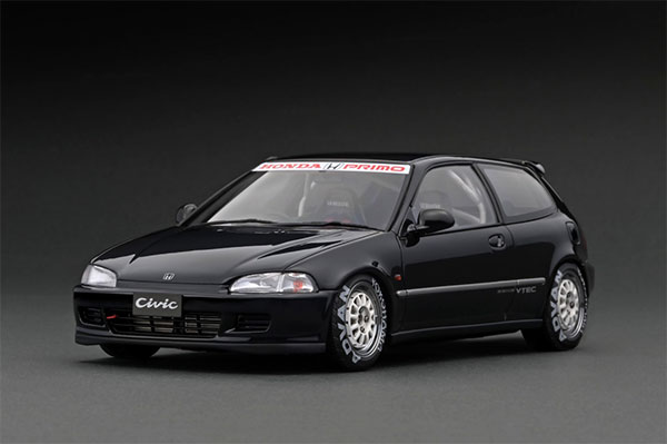 1/18 Honda CIVIC (EG6) Black[イグニッションモデル]【送料無料