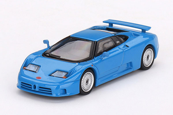 1/64 ブガッティ EB110 GT ブルー ブガッティ(左ハンドル)[MINI GT]