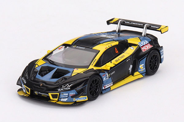 1/64 ランボルギーニ ウラカン GT3 EVO マカオGP マカオGT カップ 2022 3位入賞車 #4(左ハンドル)[MINI GT]