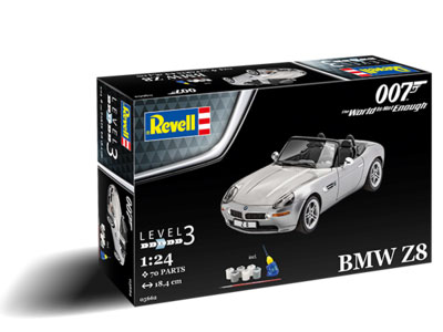 1/24 BMW Z8 “007ワールド・イズ・ノット・イナフ” プラモデル[ドイツ
