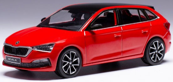 1/43 シュコダ SCALA 2019 レッドamiami.jpあみあみオンライン本店