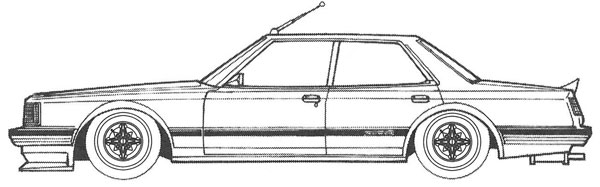 1/24 峠シリーズ No.22 GX61 クレスタ スーパールーセント プラモデル（再販）[フジミ模型]《０６月予約》