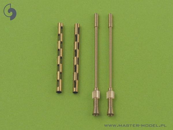 1/32 WWII イギリス ブローニング.303(7.7mm)機関銃Mk.II 銃身 消炎器付(2本入)[MASTER]《在庫切れ》
