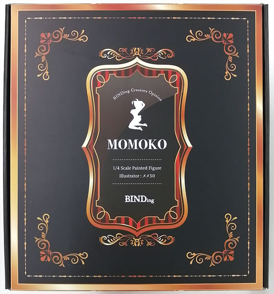 【中古】【特典】BINDing クリエイターズ オピニオン MOMOKO 1/4 完成品フィギュア (ネイティブオンラインショップ、FANZA限定)[BINDing]