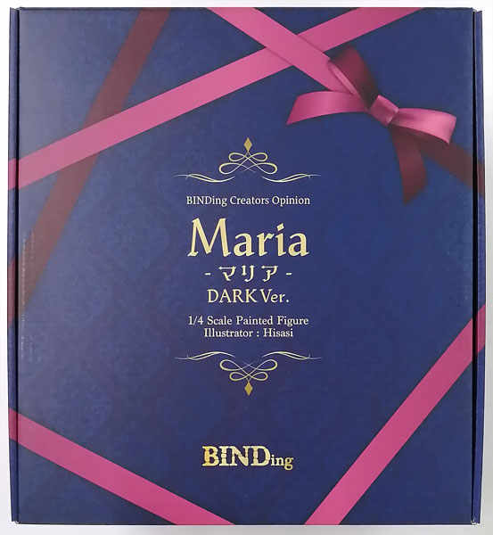 【中古】BINDing クリエイターズ オピニオン Maria-マリア- DARK Ver. 1/4 完成品フィギュア (ネイティブオンラインショップ、FANZA限定)[BINDing]