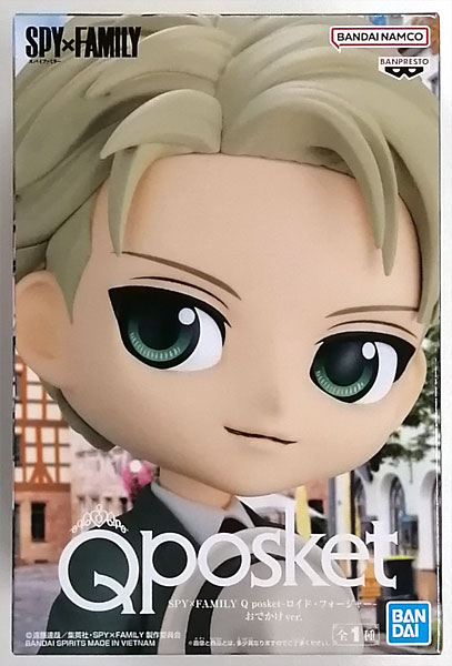 【中古】(本体A/箱B)SPY×FAMILY Q posket-ロイド・フォージャー-おでかけver. (プライズ)[BANDAI SPIRITS]《発売済・在庫品》