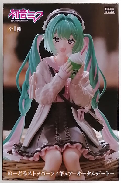 【中古】初音ミク ぬーどるストッパーフィギュアーオータムデートー (プライズ)[フリュー]