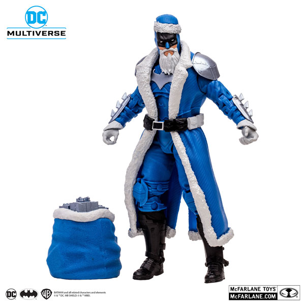 【中古】『DCコミックス』DCマルチバース 7インチ・アクションフィギュア #250 バットマン・サンタ(ブルースーツ)[マクファーレントイズ]