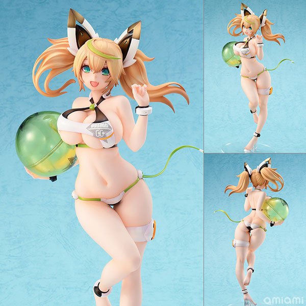 【中古】PHANTASY STAR ONLINE 2 es ジェネ[サマーバケーション] 1/7 完成品フィギュア[AMAKUNI]