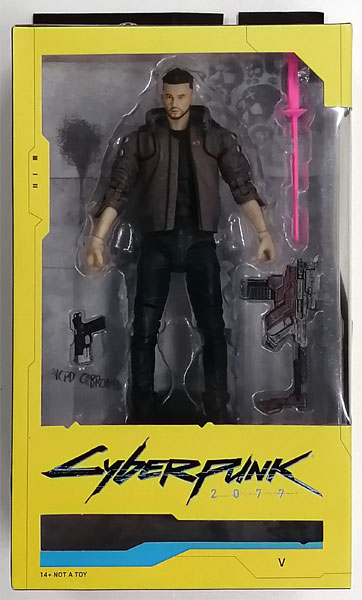 CYBERPUNK 2077 V 7INCH ACTION FIGURES