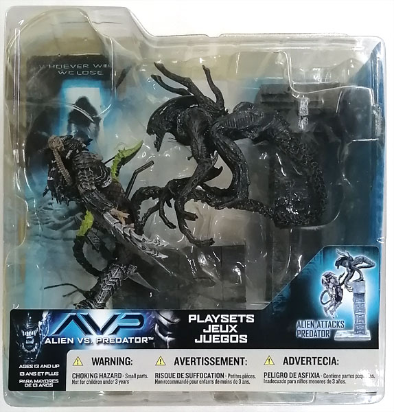 エイリアンVS.プレデター PLAYSETS ALIEN ATTACKS PREDATOR アクションフィギュア