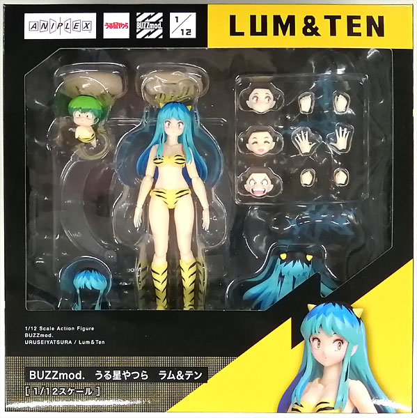 中古】(本体B+/箱B)BUZZmod. うる星やつら ラム＆テン 1/12