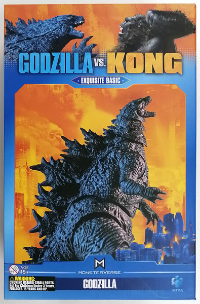 【中古】(本体B+/箱B)エクスクイジット ベーシック ゴジラvsコング ゴジラ アクションフィギュア[ハイヤトイズ]《発売済・在庫品》