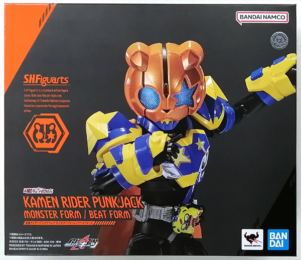 【中古】S.H.Figuarts 仮面ライダーギーツ 仮面ライダーパンクジャック モンスターフォーム/ビートフォーム (魂ウェブ商店限定)[BANDAI SPIRITS]