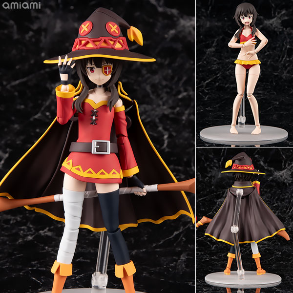 【中古】KADOKAWA PLASTIC MODEL SERIES 「この素晴らしい世界に祝福を！3」 めぐみん DXver. プラモデル[KADOKAWA]