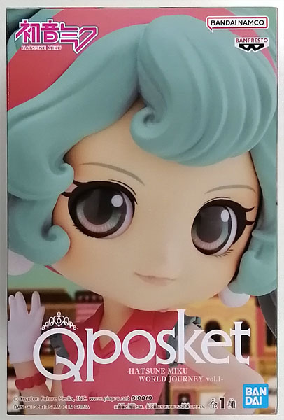 【中古】Q posket-HATSUNE MIKU WORLD JOURNEY vol.1- (プライズ)[BANDAI SPIRITS]