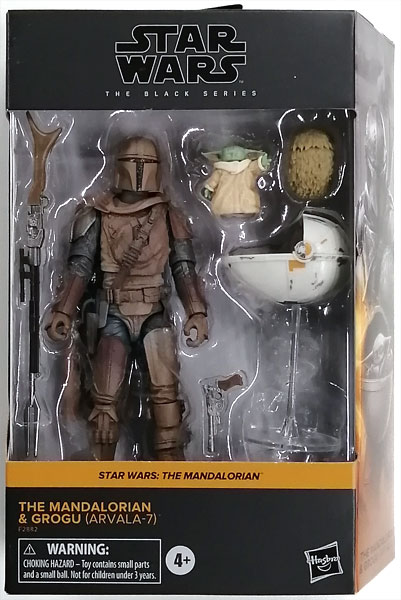 【中古】スター・ウォーズ ブラックシリーズ 6インチフィギュア マンダロリアン＆グローグー[ハズブロ]