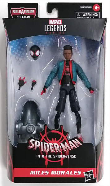 マーベル・レジェンド 6インチ・アクションフィギュア スパイダーマン：スパイダーバース マイルズ・モラレス