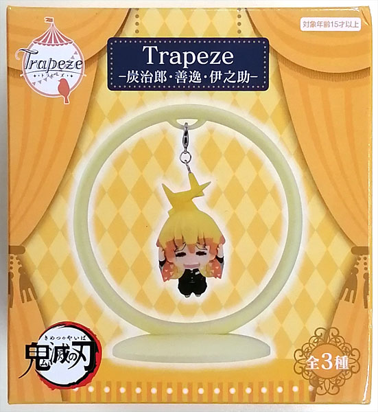 鬼滅の刃 炭治郎 善逸 伊之助 茶々丸 Trapeze フィギュア セット Trapezeー炭治郎・善逸・伊之助ー 我妻善逸 (プライズ)