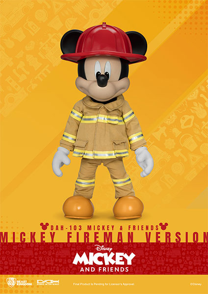 激レア☆ミッキーの消防士 ドナルド グーフィー☆ハーモニーキングダム-