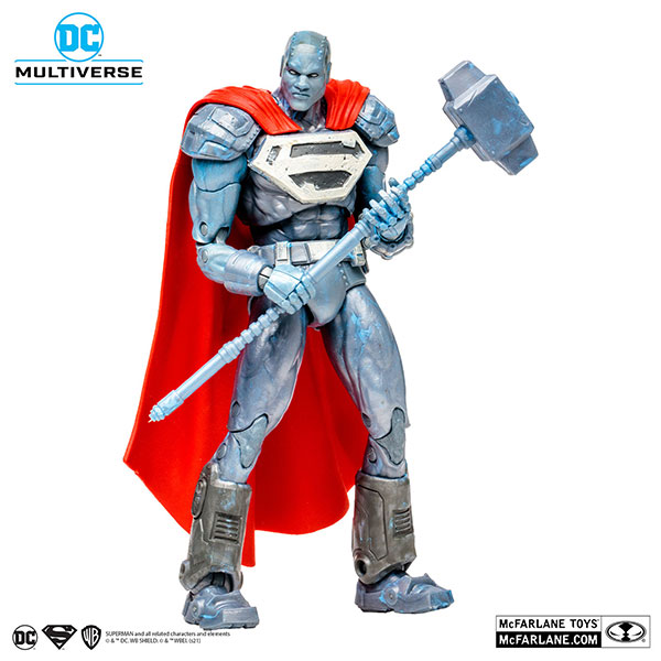 『DCコミックス』DCマルチバース 7インチ・アクションフィギュア #257 スティール[コミック/Reign of Superman][マクファーレントイズ]