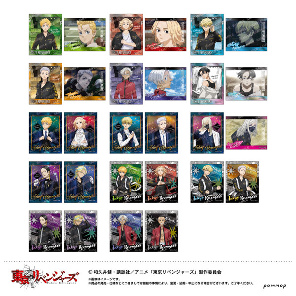 東京リベンジャーズ フォト風メタルステッカーコレクション 14パック入りBOX[ショウワノート]《在庫切れ》