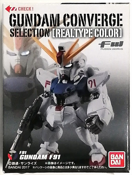 【正規取扱店】 [REAL SELECTION CONVERGE GUNDAM FW TYPE ガンダムF91 COLOR] コミック・アニメ