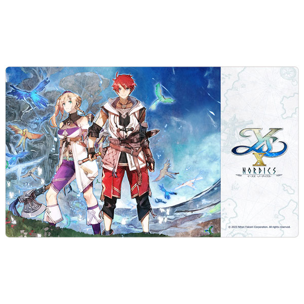イースX -NORDICS- ラバーマット(メインビジュアル)[キース]《在庫切れ》