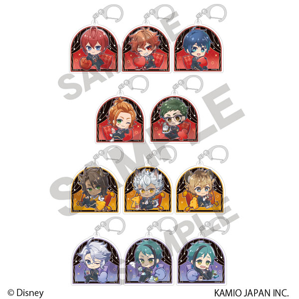 ツイステッドワンダーランド トレーディングアクリルキーホルダー