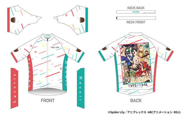 リコリス・リコイル サイクルジャージ 喫茶リコリコVer. M（再販）[グッドスマイルカンパニー]《０８月予約》