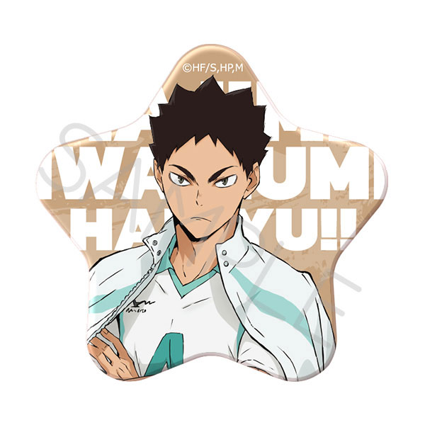 ハイキュー！！』第7弾 星型缶バッジYH (岩泉一)[シンクイノベーション