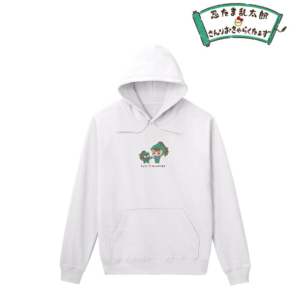 忍たま乱太郎×サンリオキャラクターズ 中在家長次×バッドばつ丸 パーカー レディース XXXL[アルマビアンカ]《在庫切れ》