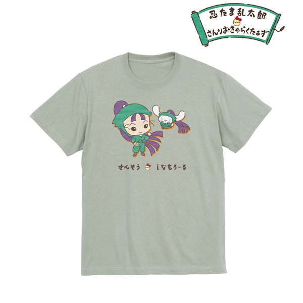 忍たま乱太郎×サンリオキャラクターズ 立花仙蔵×シナモロール Tシャツ レディース L[アルマビアンカ]《在庫切れ》