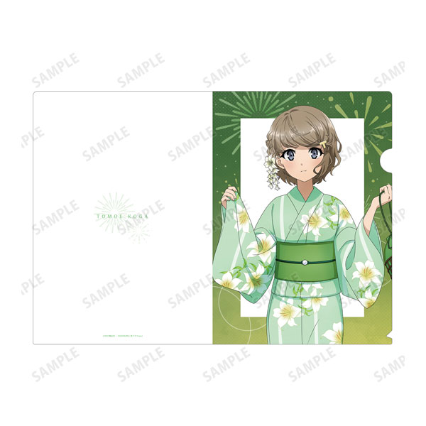 青春ブタ野郎はおでかけシスターの夢を見ない 描き下ろし 古賀朋絵 浴衣ver. クリアファイル[アルマビアンカ]《在庫切れ》