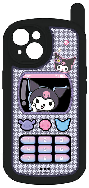 サンリオキャラクターズ iPhone 15/14 対応レトロガラケー風ケース