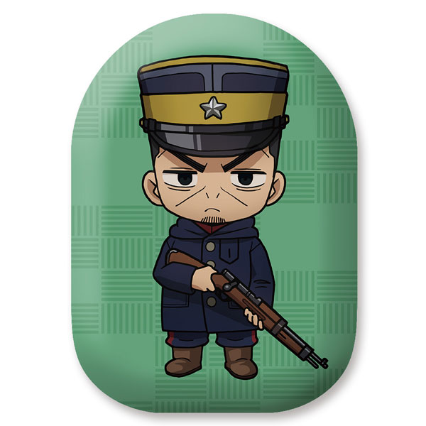 月島基　クッション TVアニメ『ゴールデンカムイ』 月島軍曹表裏クッション[アズ