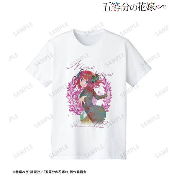 五等分の花嫁∽ 中野二乃 grunge CANVAS Tシャツ メンズ M[アルマビアンカ]《在庫切れ》