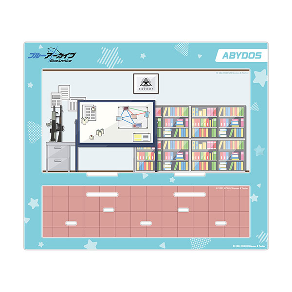 ブルーアーカイブ -Blue Archive- アクリルジオラマ用背景プレート / アビドス対策委員会[キャラバン]《在庫切れ》