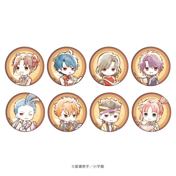 ふしぎ遊戯ピンバッジ8個セット