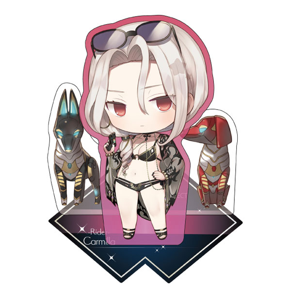 Fate/Grand Order きゃらとりあ アクリルスタンド ライダー/カーミラ[アルジャーノンプロダクト]《在庫切れ》