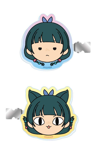 ぐでねこちゃんとひまわりヘアクリップ茶とら