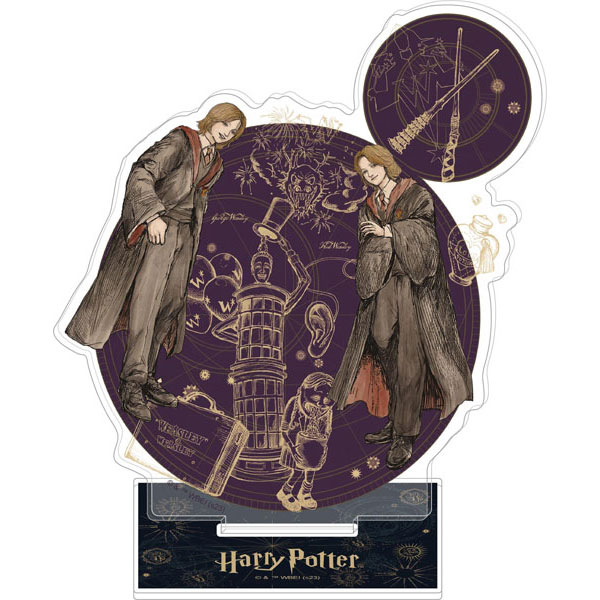 ハリーポッター アクリルスタンド Fred ＆ George Weasley(星座イラスト)[ムービック]《在庫切れ》