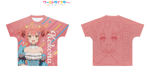 TVアニメ「ワールドダイスター」 鳳ここな フルグラフィックTシャツ ユニセックス XXXL[アルマビアンカ]《在庫切れ》