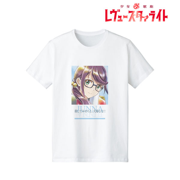 少女☆歌劇 レヴュースタァライト 星見純那 Ani-Art aqua label 台詞Tシャツ レディース L[アルマビアンカ]《在庫切れ》