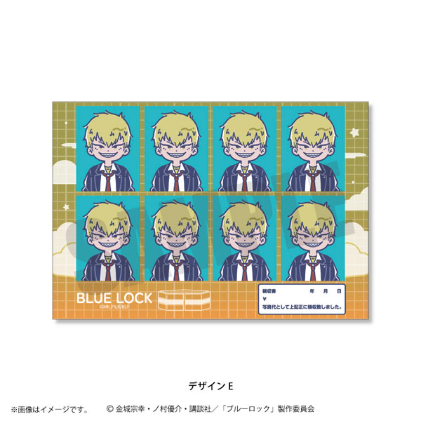 アニメ「ブルーロック」 第4弾 証明写真ステッカー E 雷市陣吾[プレイフルマインドカンパニー]《在庫切れ》