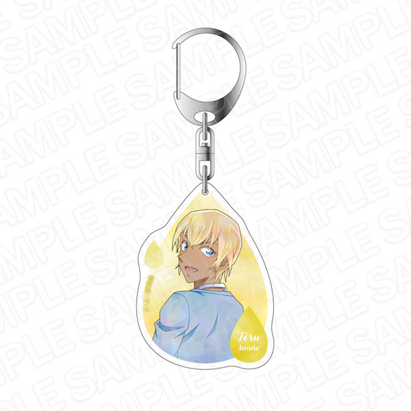 名探偵コナン アクリルキーホルダー PALE TONE series 安室透 rain ver