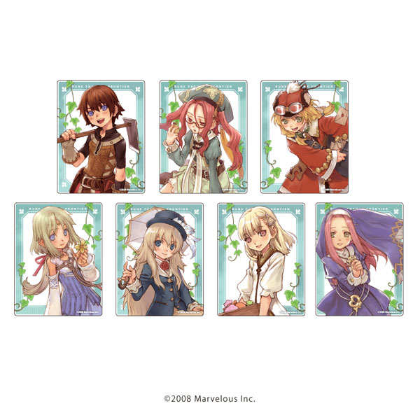 アクリルカード「ルーンファクトリー フロンティア」01/公式イラスト 7個入りBOX[A3]《在庫切れ》