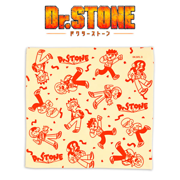 ドクターストーン 水沢石鹸 ハンカチ タオル 石神千空 Dr.STONE 水沢石鹸コラボ ハンドタオルA｜ホビーの総合通販